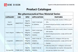 Gene Biocon Biopharmaceutical Product Catalogue